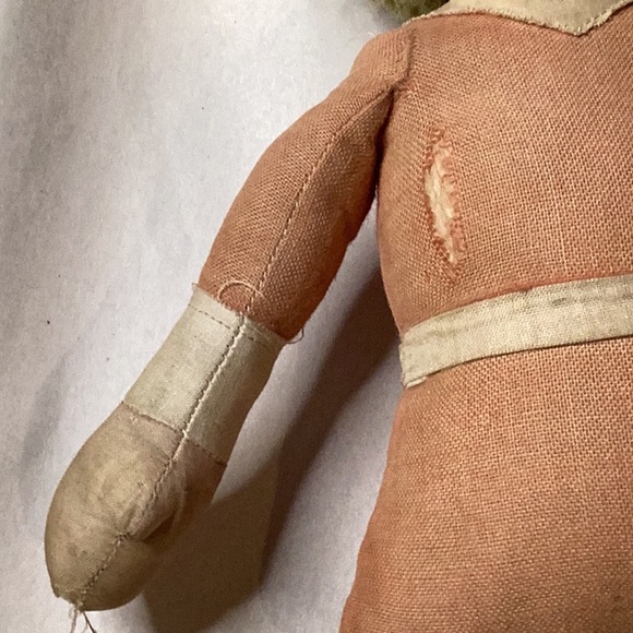 1930’S ORPHAN ANNIE CLOTH FAMOUS ARTIST SYND. AMERICAN NEEDLECRAFTS NY DOLL - Picture 5 of 13